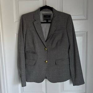J Crew Wool Blazer Schoolboy Women’s 2 Gray
